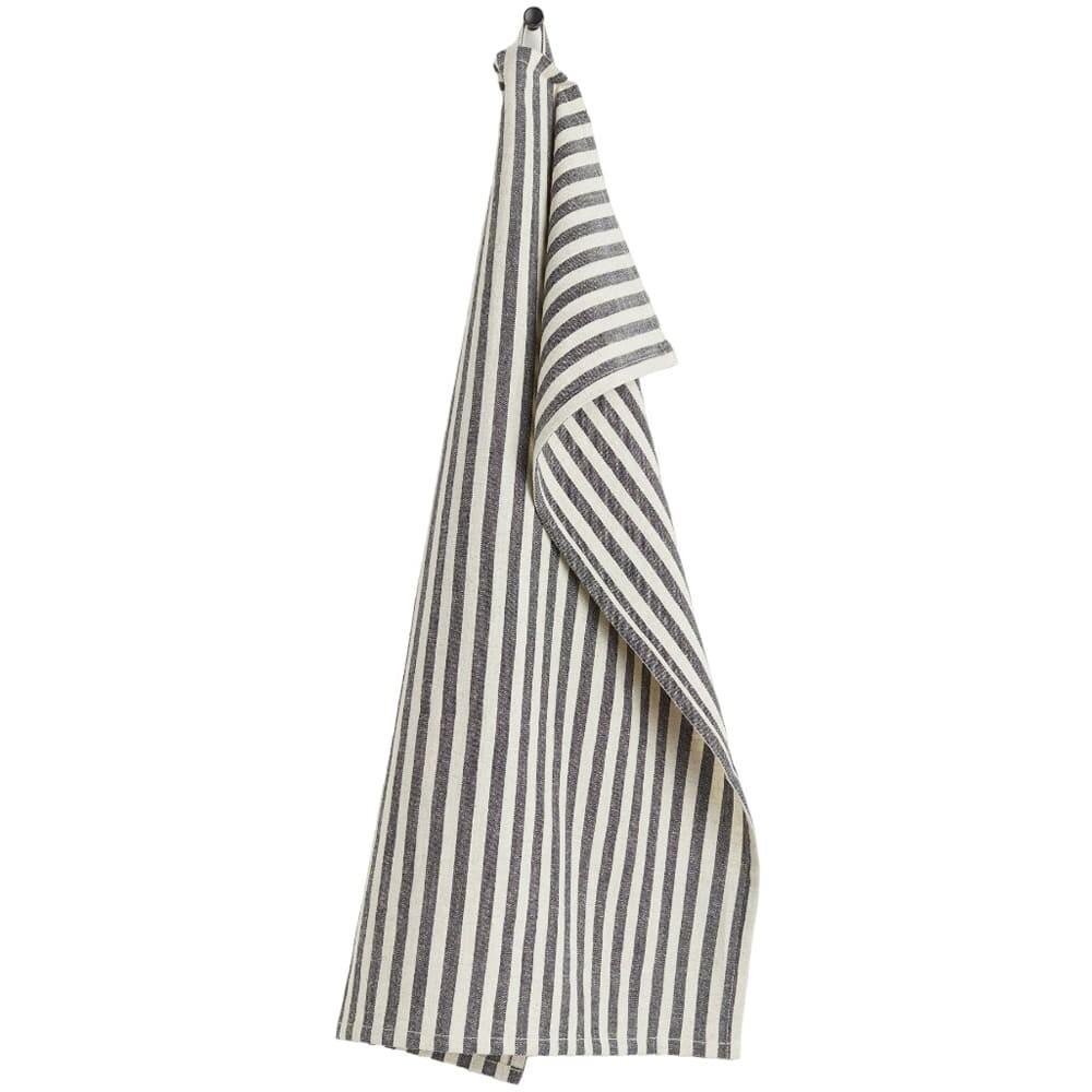 

Полотенце кухонное H&M Home Striped, темно-серый