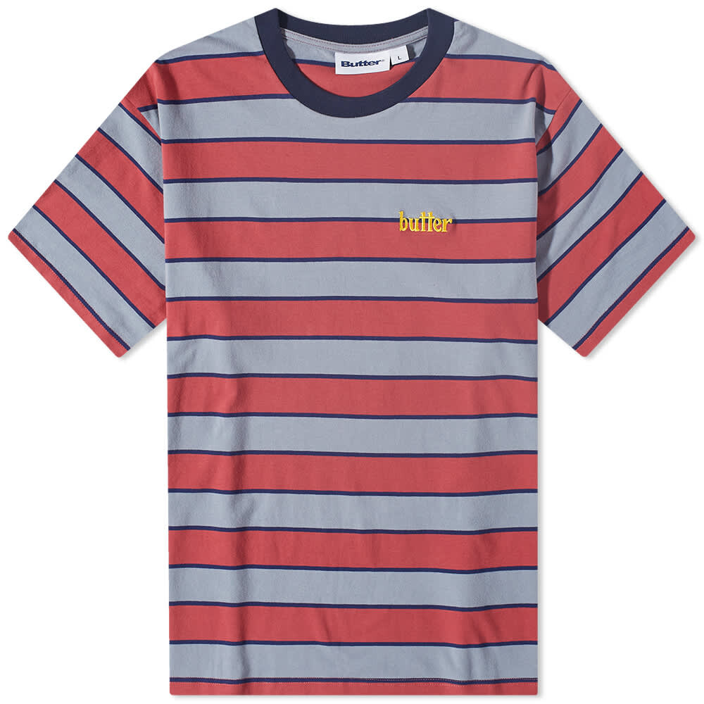

Футболка Butter Goods Cape Stripe Tee, Серый