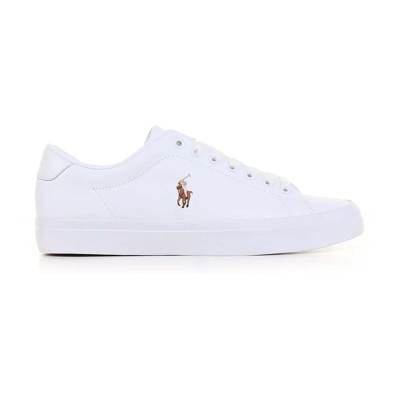

Кроссовки Polo Ralph Lauren Leather With Logo, белый