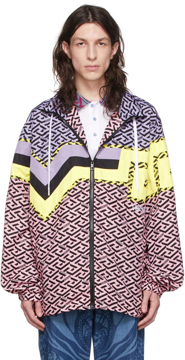 

Розовая куртка Greca Versace, Розовый