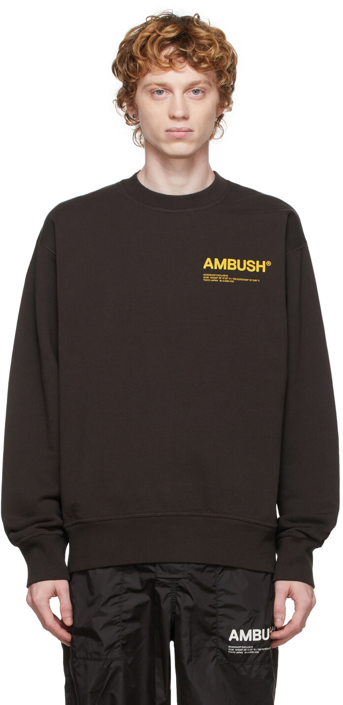 

Коричневый свитшот \Мастерская\"" AMBUSH