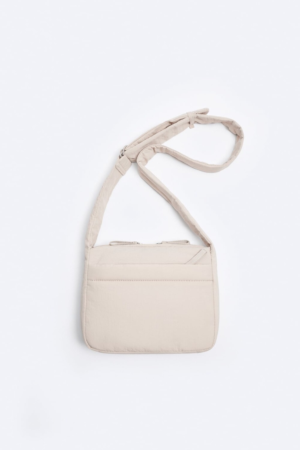 

Мини-сумка из нейлона ZARA, белый