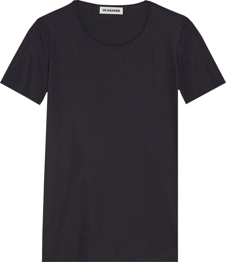 

Футболка Jil Sander Short-Sleeve Slip T-Shirt 'Black', черный