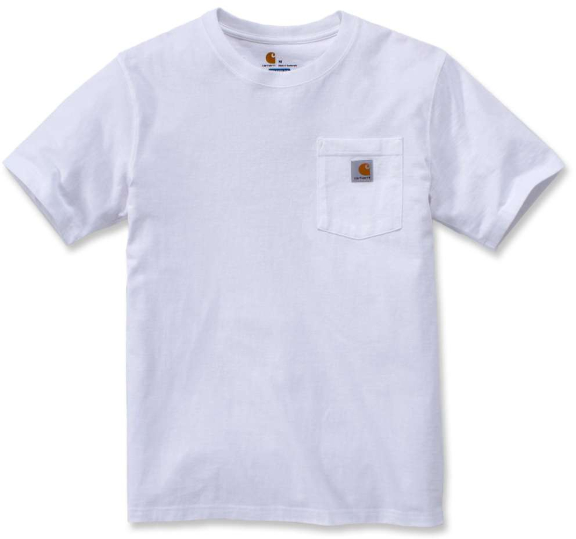 Футболка Carhartt Workwear Pocket, белый футболка женская carhartt workwear pocket синий