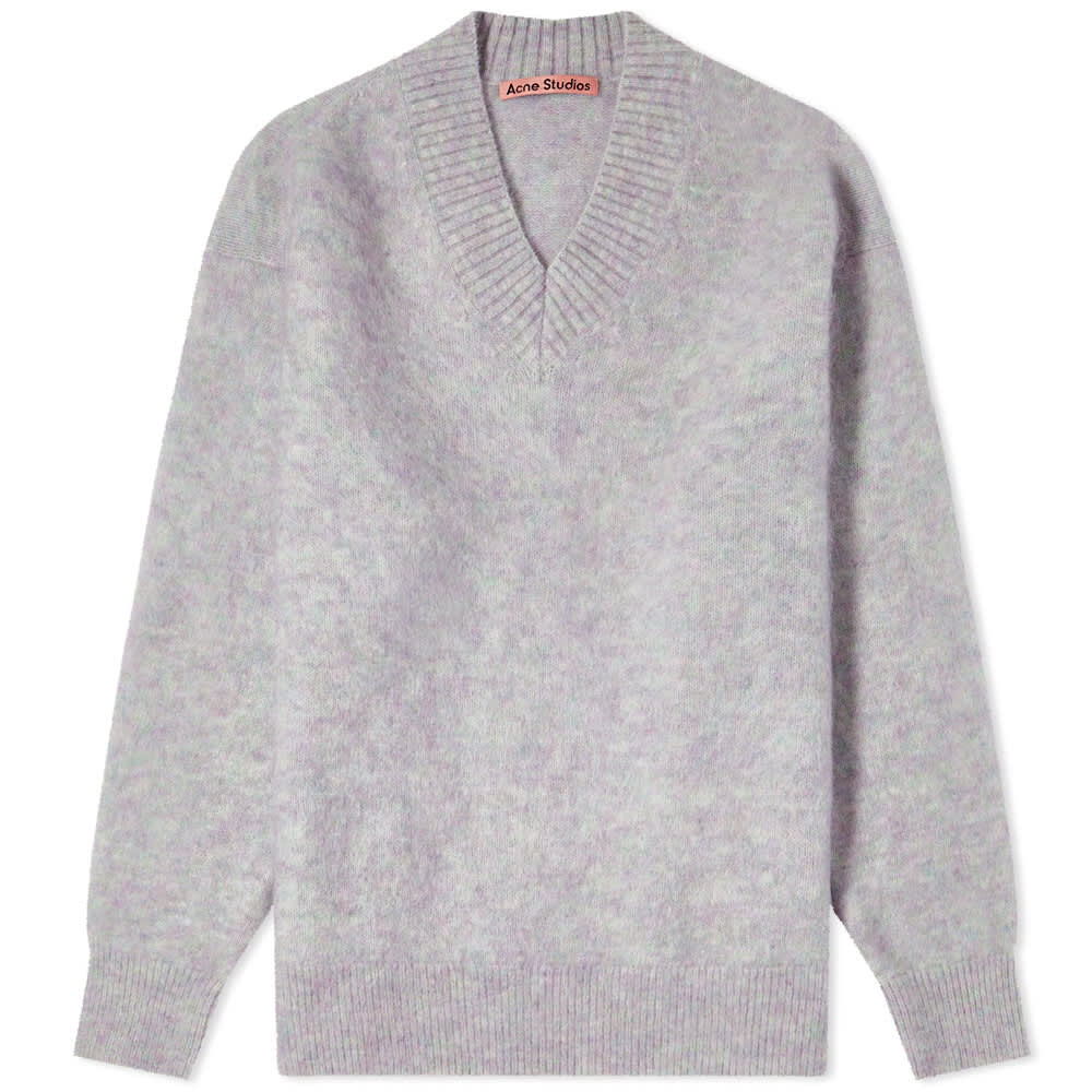 

Джемпер Acne Studios Karwa V-neck Jumper, Серый