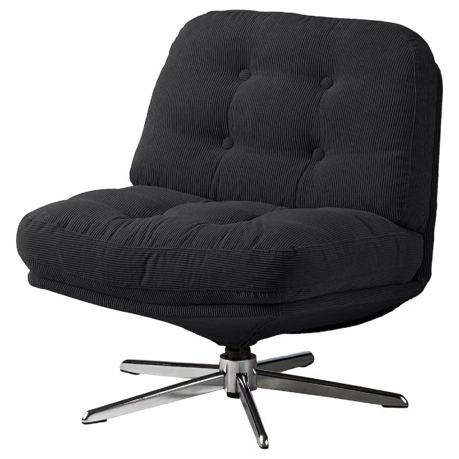 Кресло Ikea Dyvlinge, черный офисное кресло с мягкой упаковкой компьютерные кресла с подъемом вращающееся кресло