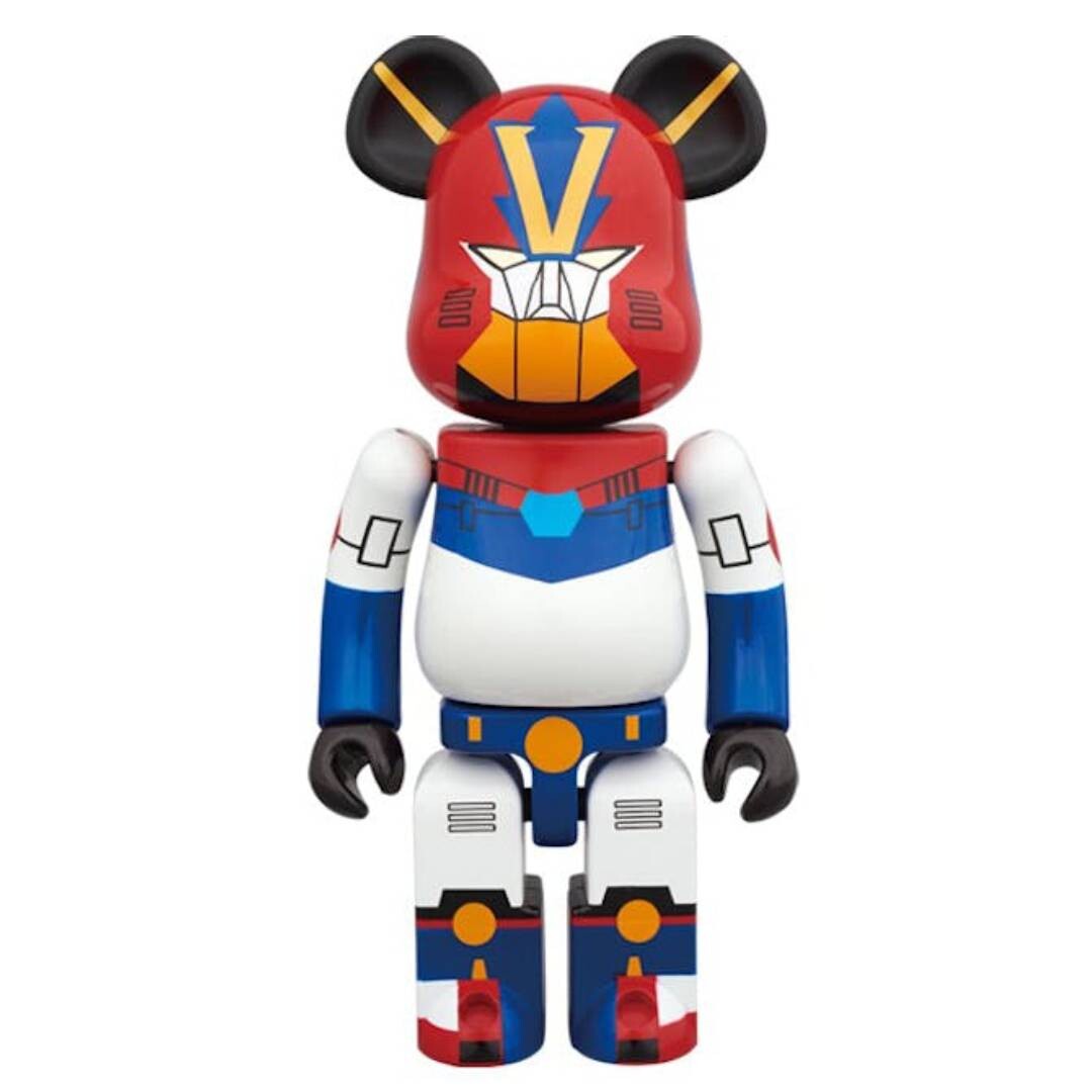 

Фигурка виниловая Bearbrick Medicom Super Alloyed Combattler V 200%, красный