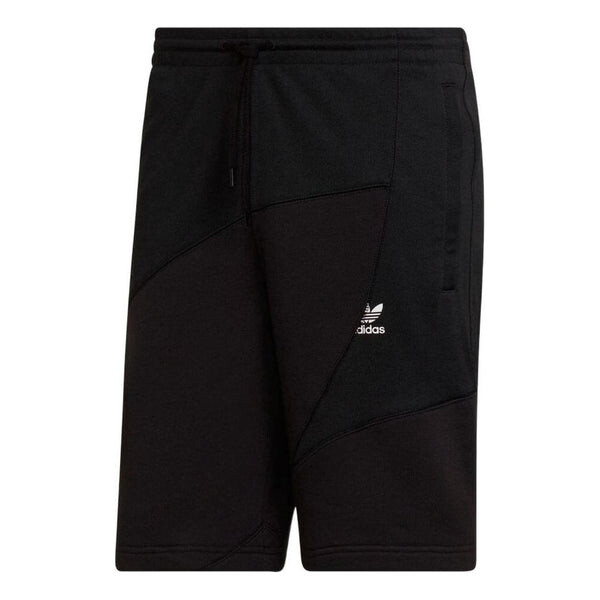 

Шорты Adidas originals Logo Printing Splicing Casual Black, Черный