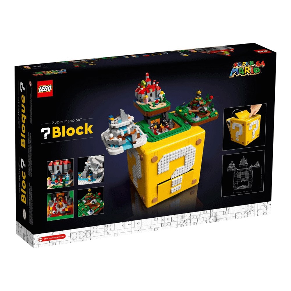 Конструктор LEGO Super Mario 71395 Знак вопроса от Super Mario 64 конструктор lego super mario 71395 знак вопроса от super mario 64