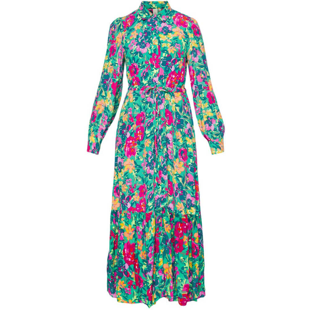 

Платье Y.A.S Yasjubira Long Shirt, зеленый