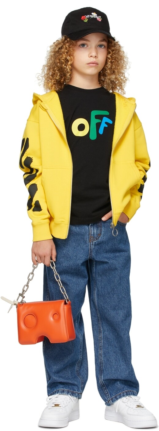 

Детская футболка с закругленными углами Off-White