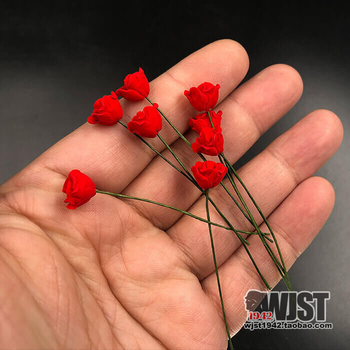 

Аксессуар для фигурок WJST1942 WJST1942 1:6 Scale Rose Accessory 1:6 Scale, 4,5 см