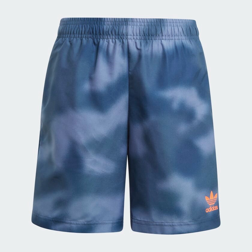 

Шорты для плавания Adidas Originals Allover Print Camo, синий/мультиколор