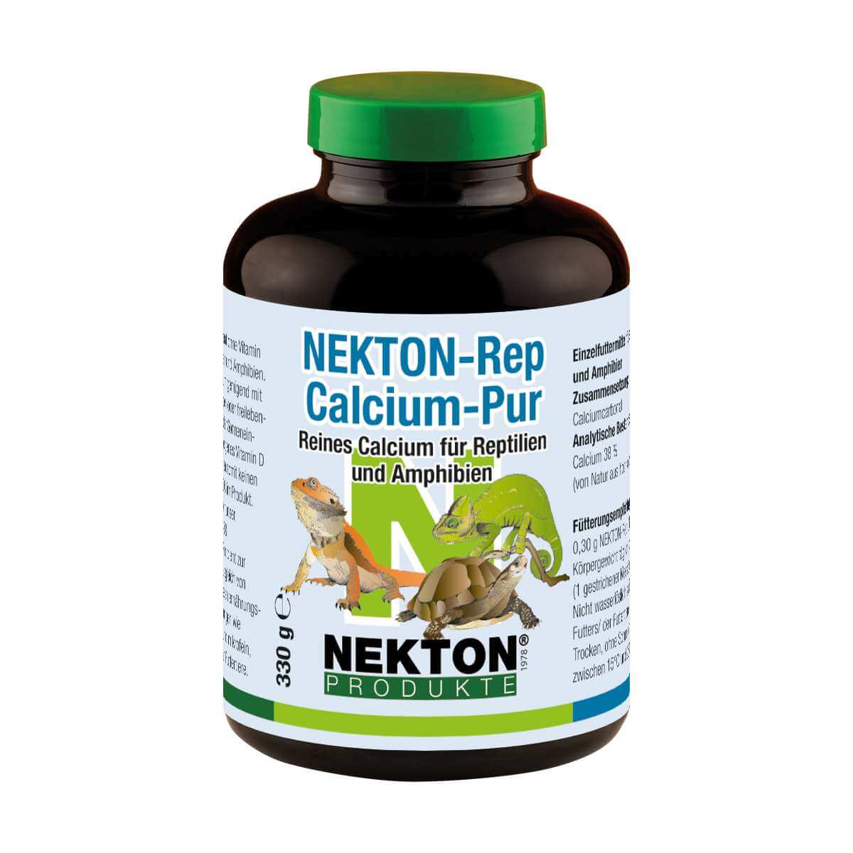 

Кормовой материал для всех рептилий и амфибий Nekton-Rep-Calcium-Pur, 330 г