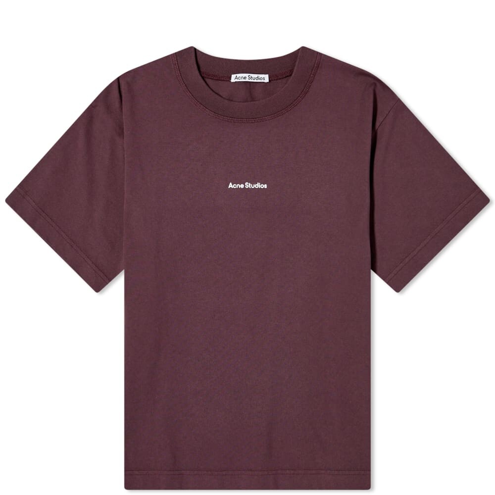 

Футболка Acne Studios Edie Stamp Tee, Коричневый