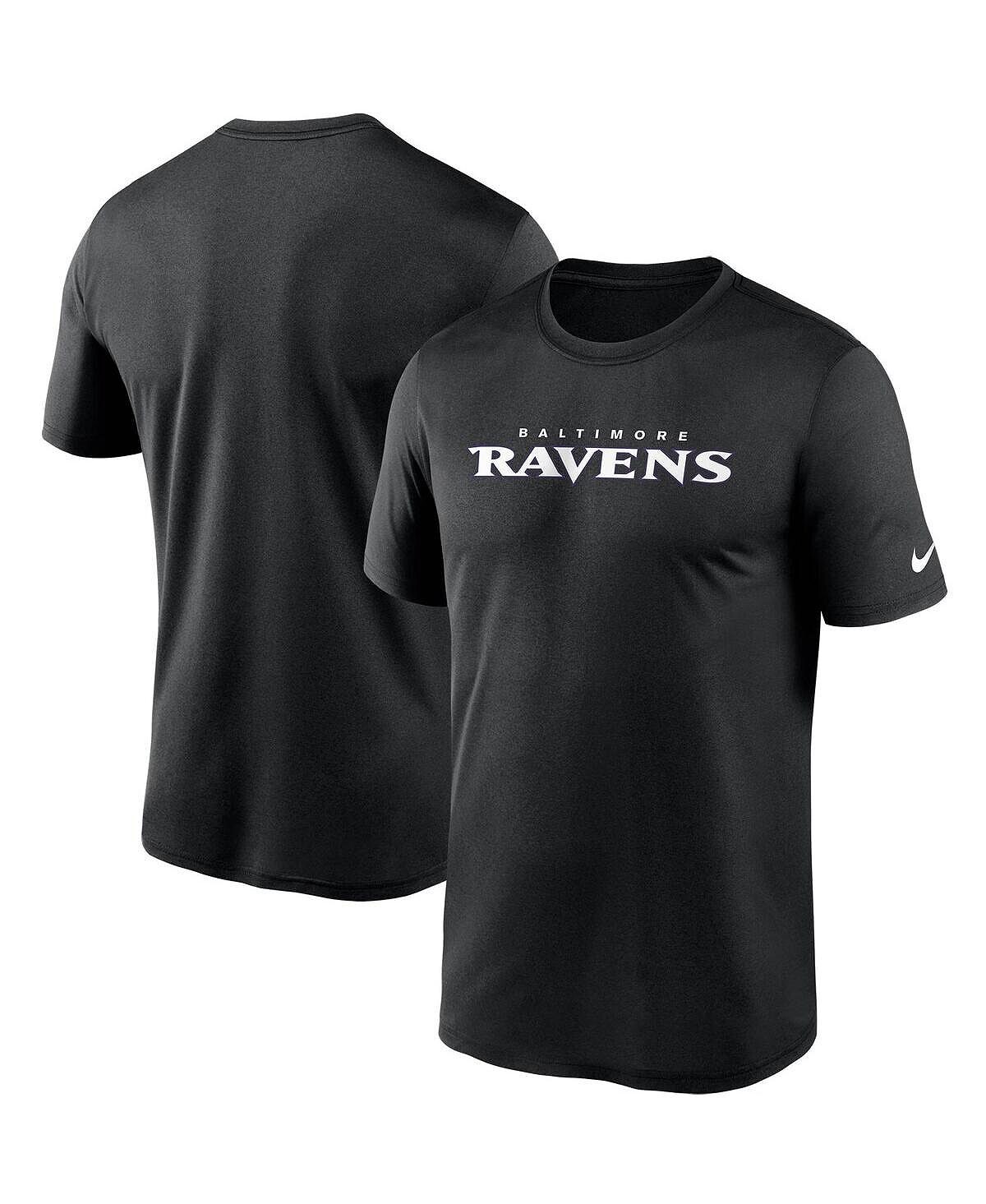 

Футболка Nike Baltimore Ravens Wordmark Legend Size S/3XL, черный