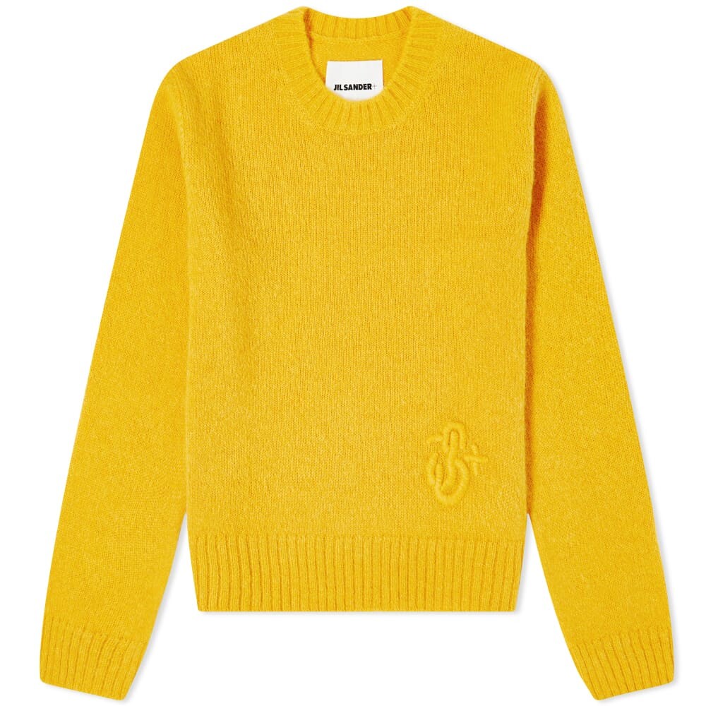 

Джемпер Jil Sander Plus Crew Knitted Jumper, Желтый