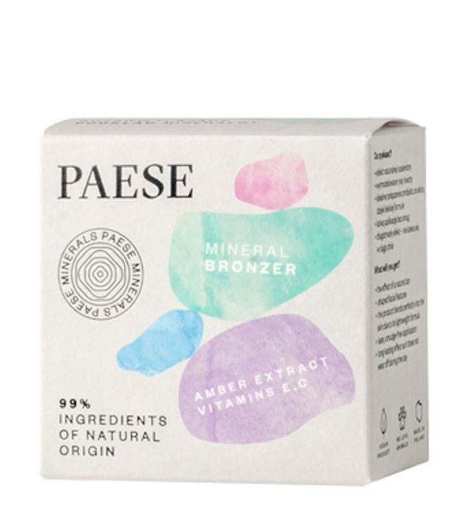 

Paese Minerals бронзатор для лица, 401 Medium C