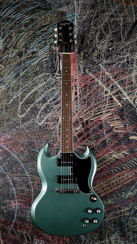 

Epiphone SG Special (P-90) Выцветший пелхэм-синий