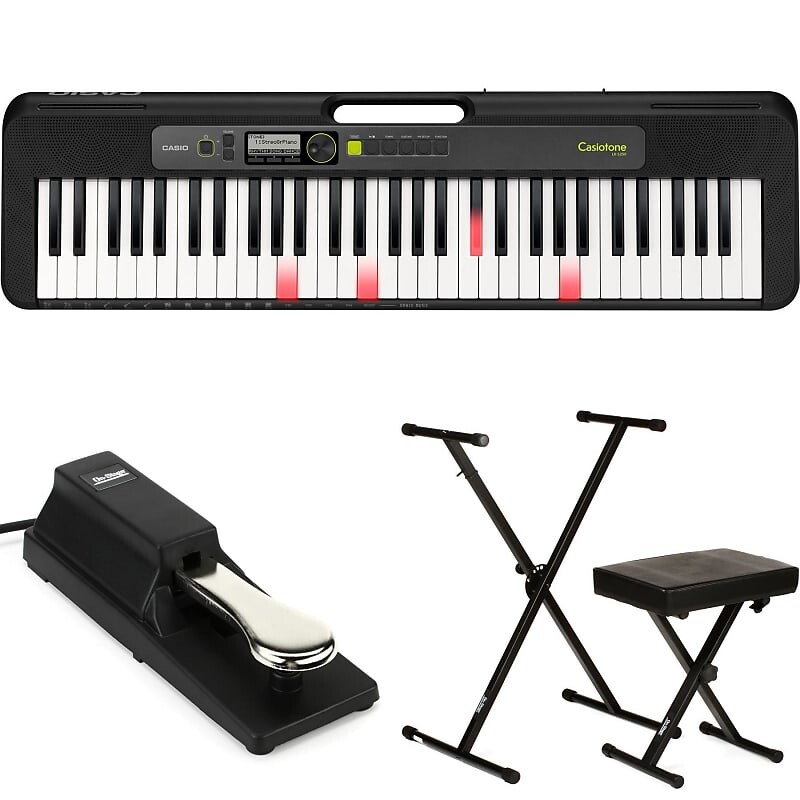 

Casio Casiotone LK-S250 Комплект портативного аранжировщика с подсветкой клавиш LKS250EssBun