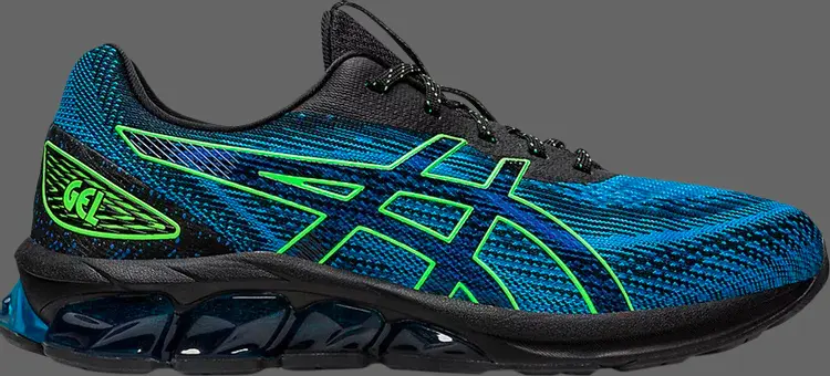 

Кроссовки gel quantum 180 7 'black directoire blue' Asics, черный