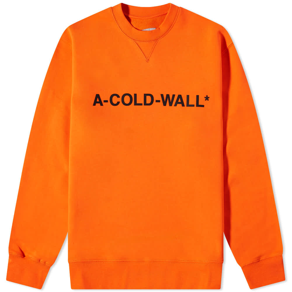 

Толстовка A-COLD-WALL* Essential Logo Crew Sweat, Оранжевый
