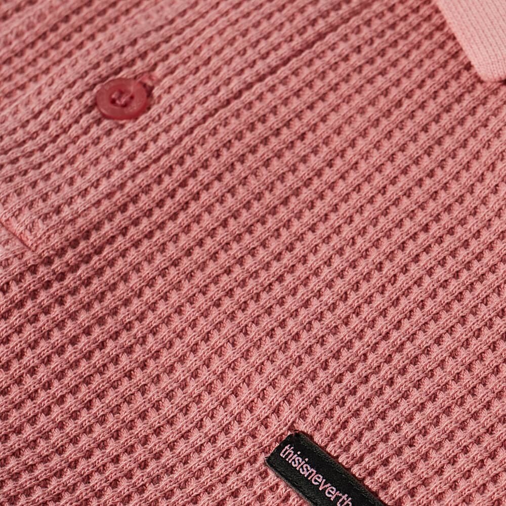 

Футболка thisisneverthat Waffle Polo