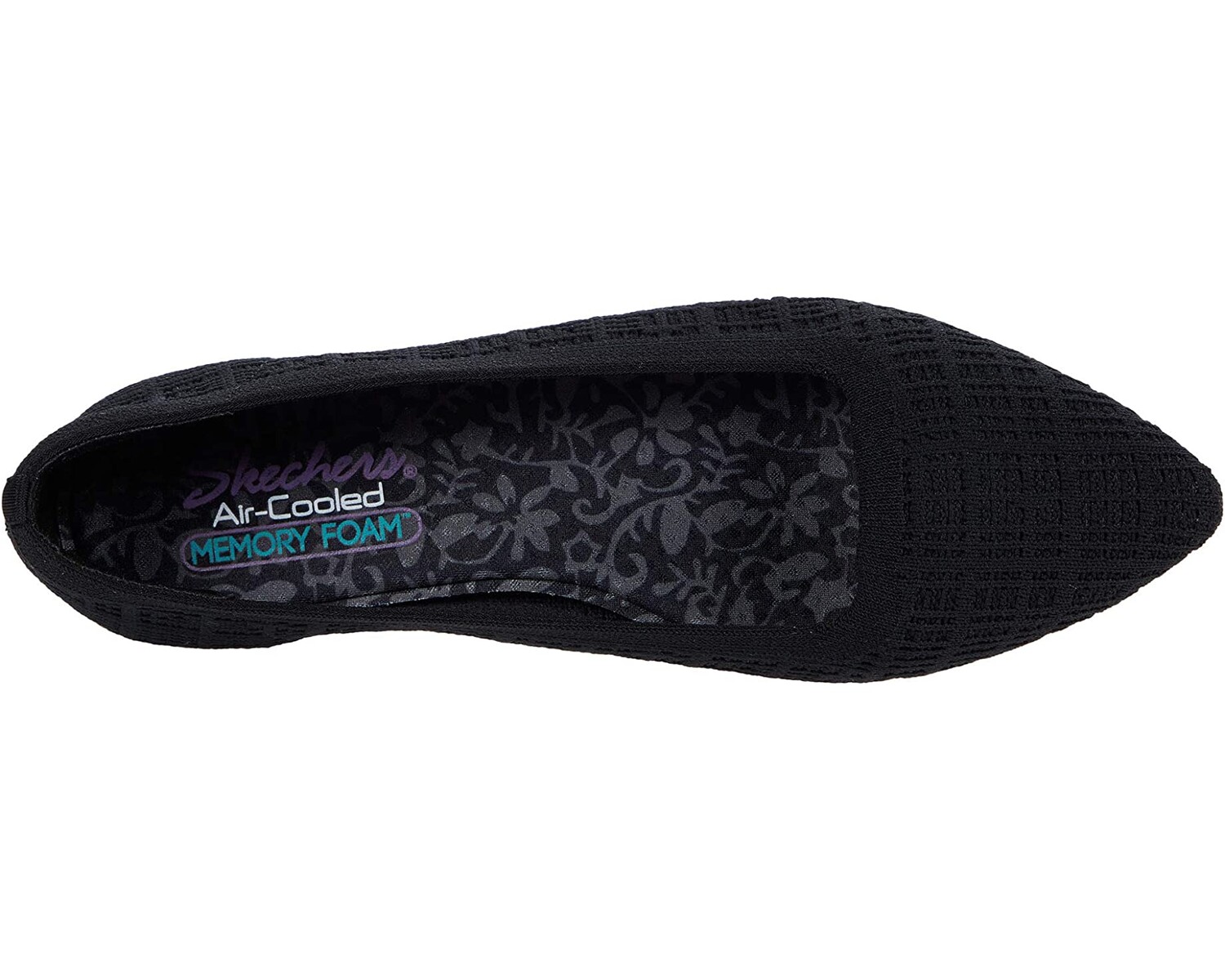 

Туфли на плоской подошве Cleo Point SKECHERS, черный