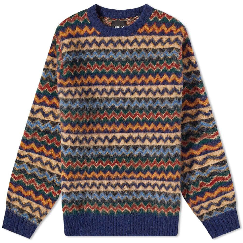 

Джемпер Howlin' Cosmic Fantasies Zig Zag Crew Knit