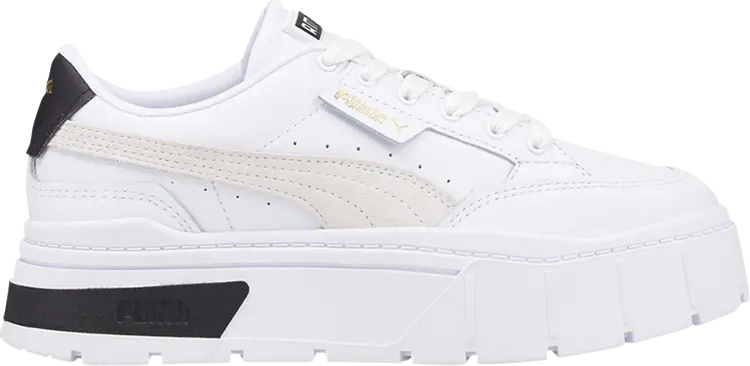 

Кроссовки Puma Wmns Mayze Stack White Vaporous Grey, белый