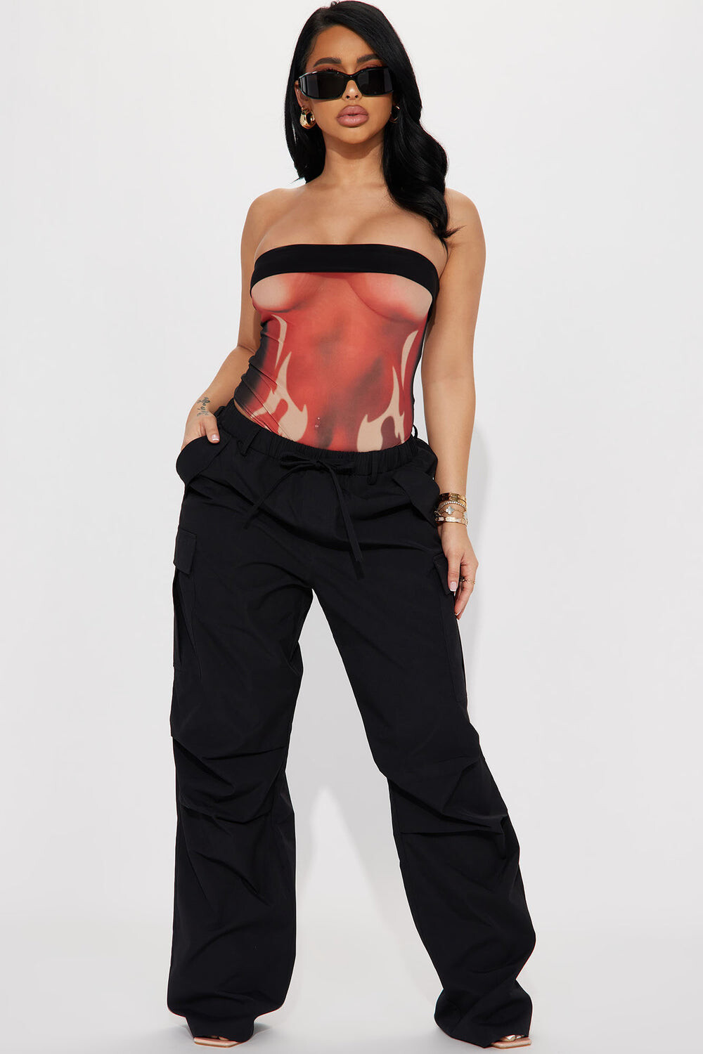 

Джоггеры Fashion Nova P3259, черный