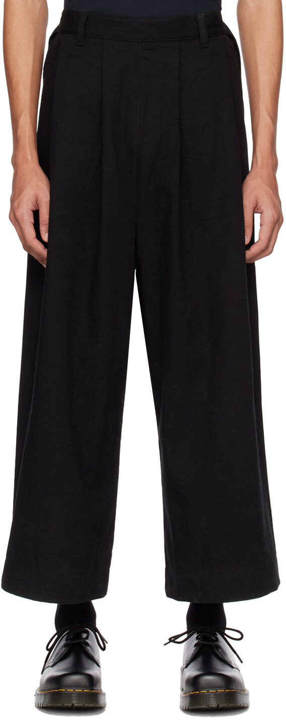 

Эксклюзивные черные брюки SSENSE Naked & Famous Denim, Черный