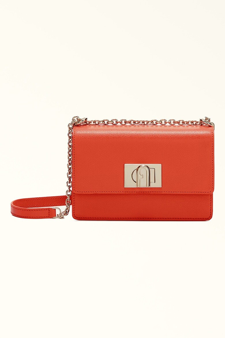 

Кожаная сумка 1927 года Furla, красный