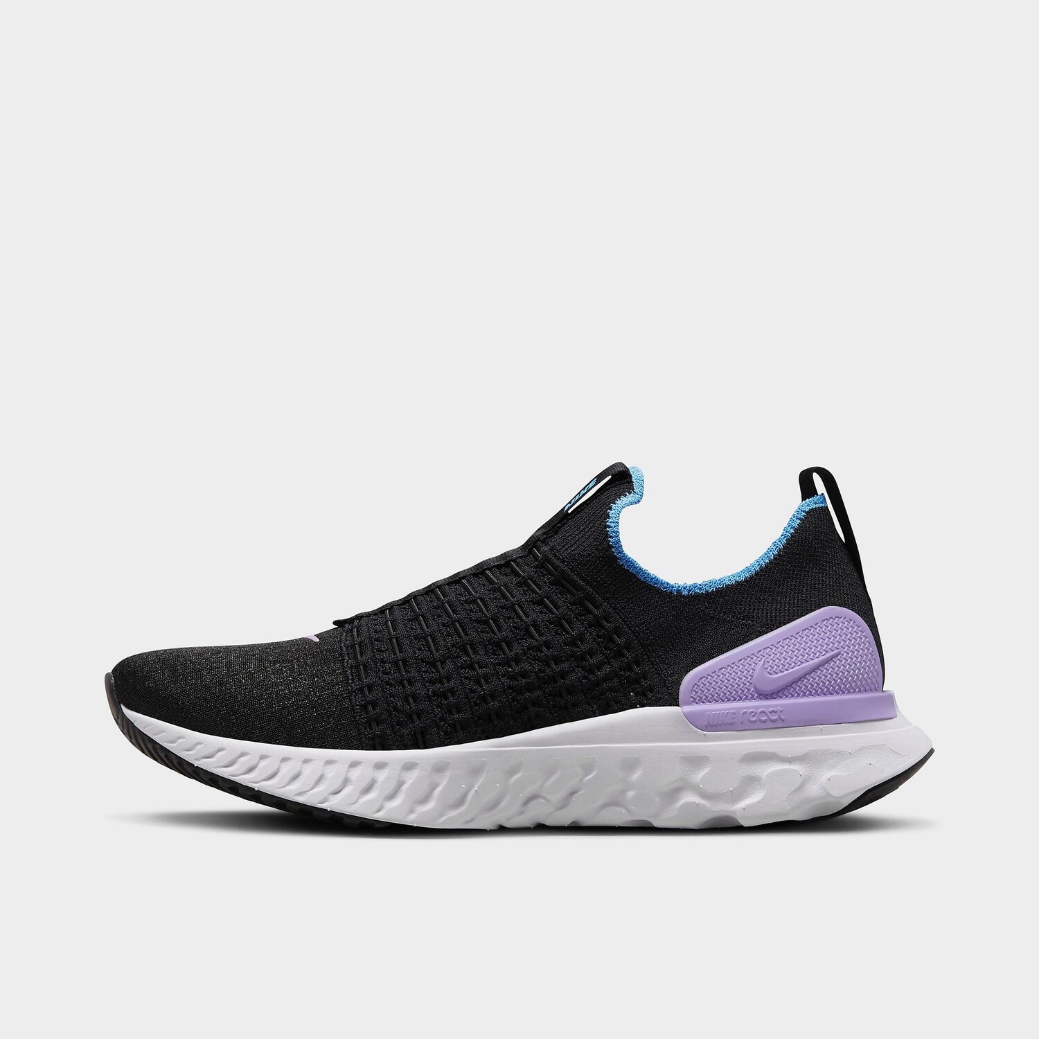 

Кроссовки Nike React Phantom Run Flyknit 2, черно-фиолетовый