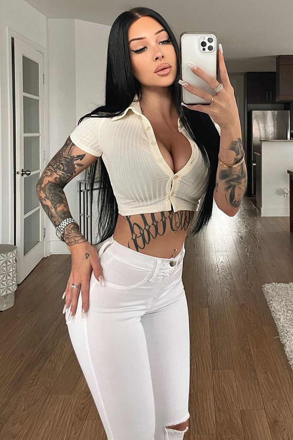 

Топ Fashion Nova TI6275S, кремовый