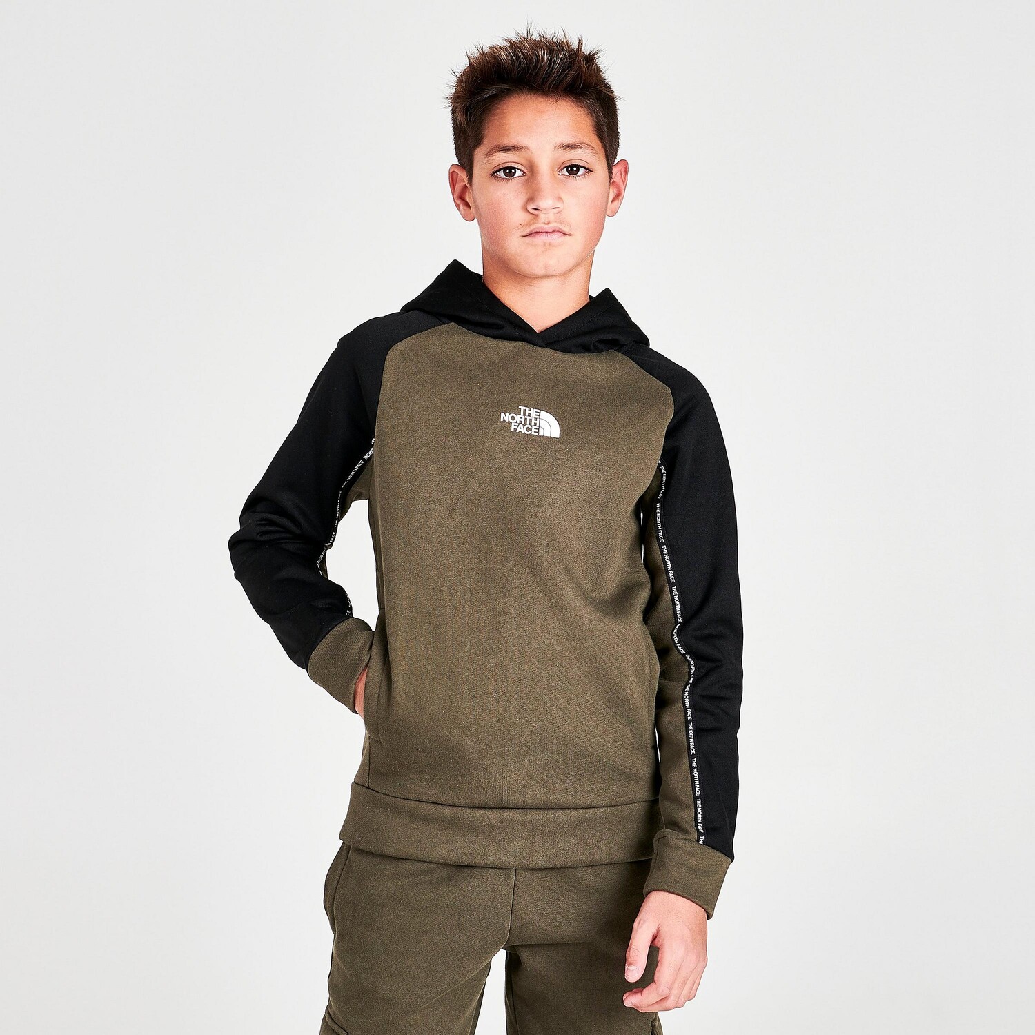 

Пуловер с капюшоном The North Face Rochefor для мальчиков, коричневый