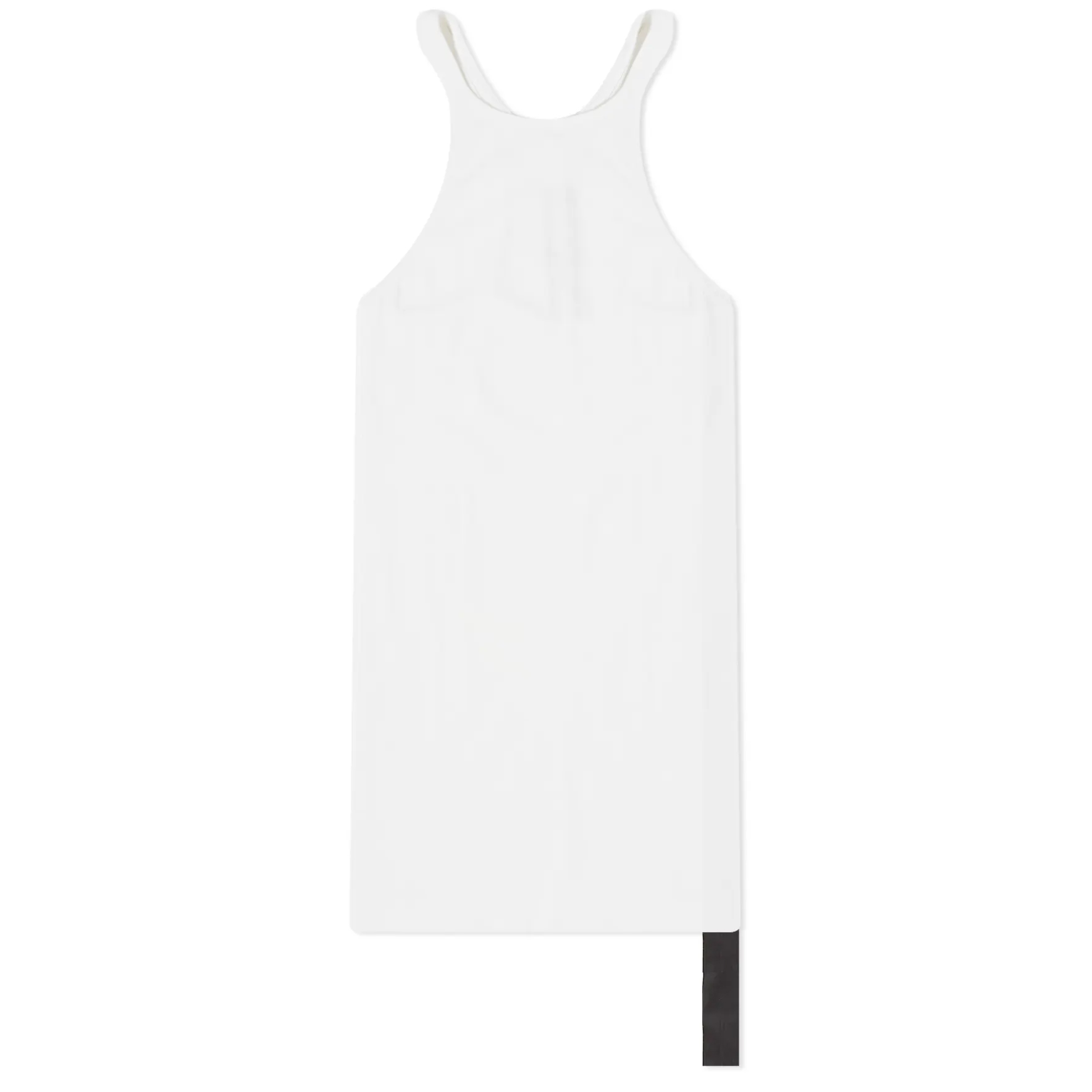 Топ Rick Owens DRKSHDW Racer Back Tank, молочный джинсовые шорты off white creatch cargo pods rick owens drkshdw