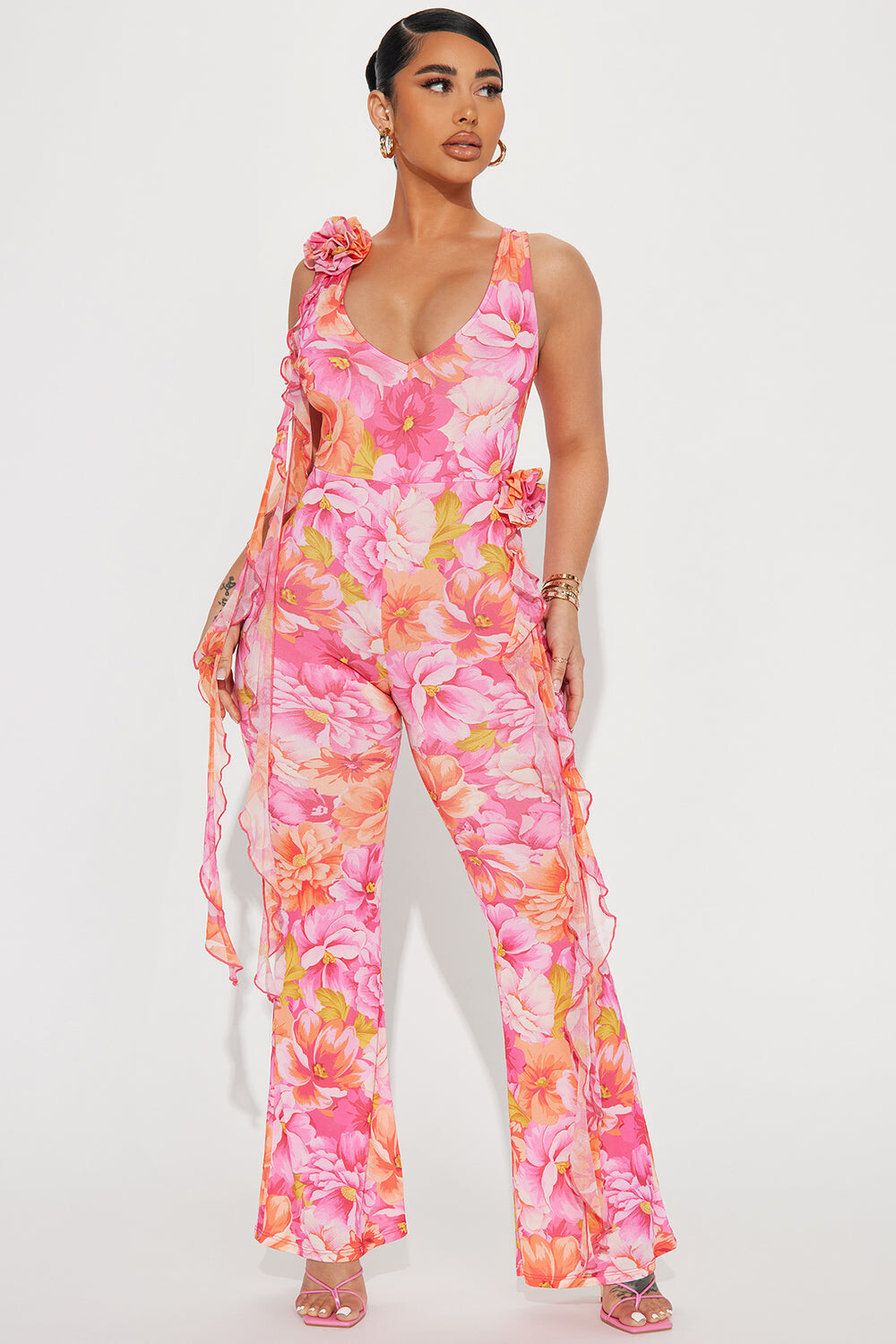 

Комбинезон Fashion Nova JP2742, розовый