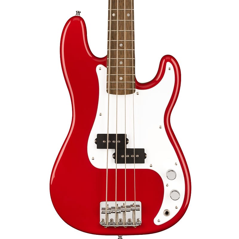 Squier Mini Precision Bass - Дакота Красный 0370127554 - фото