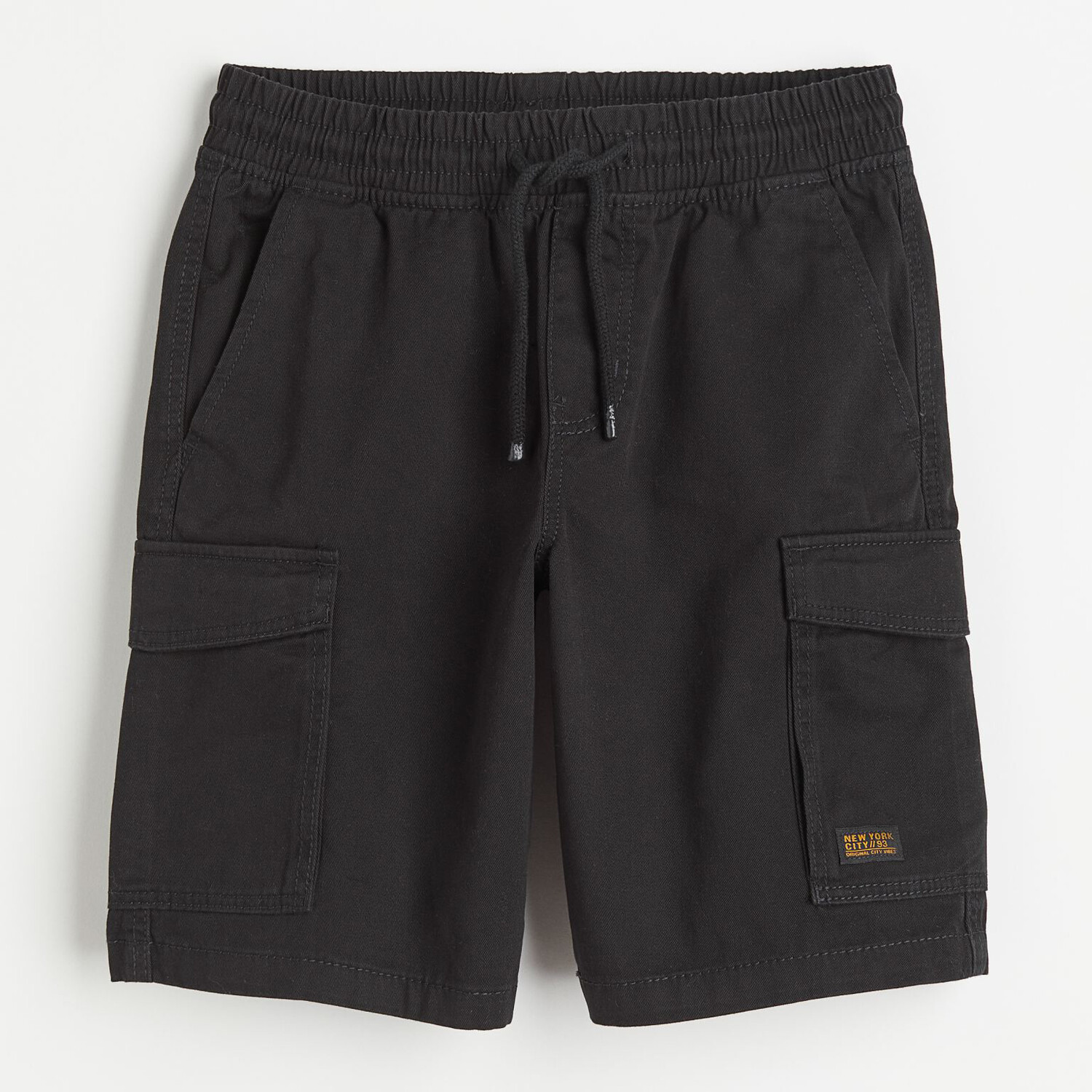 

Шорты H&M New York City 93 Solid-color, черный