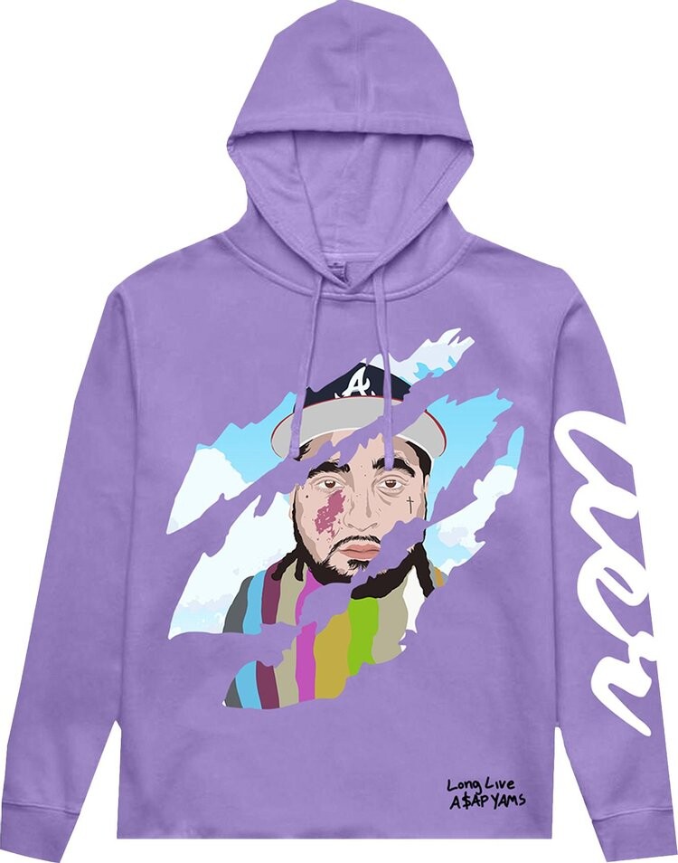 

Худи Tier x Yams Day 2021 Hoodie 'Purple', фиолетовый