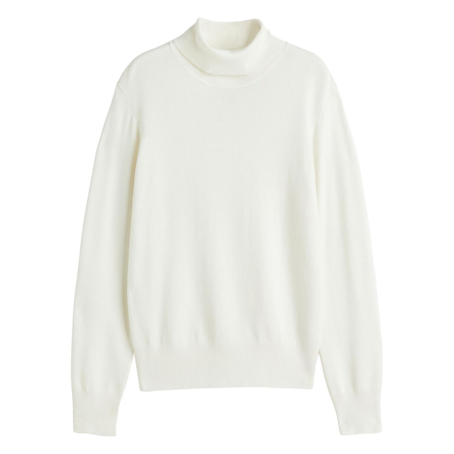 

Свитер H&M Fine-knit Turtleneck, белый