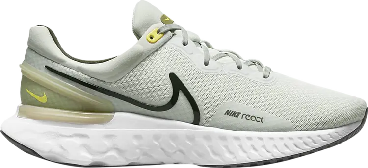 

Кроссовки Nike React Miler 3 'Light Silver Pilgrim', серый