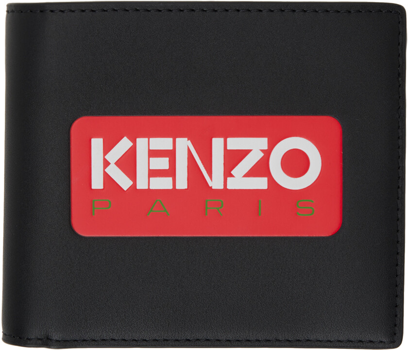 

Черный бумажник Kenzo Paris Bifold