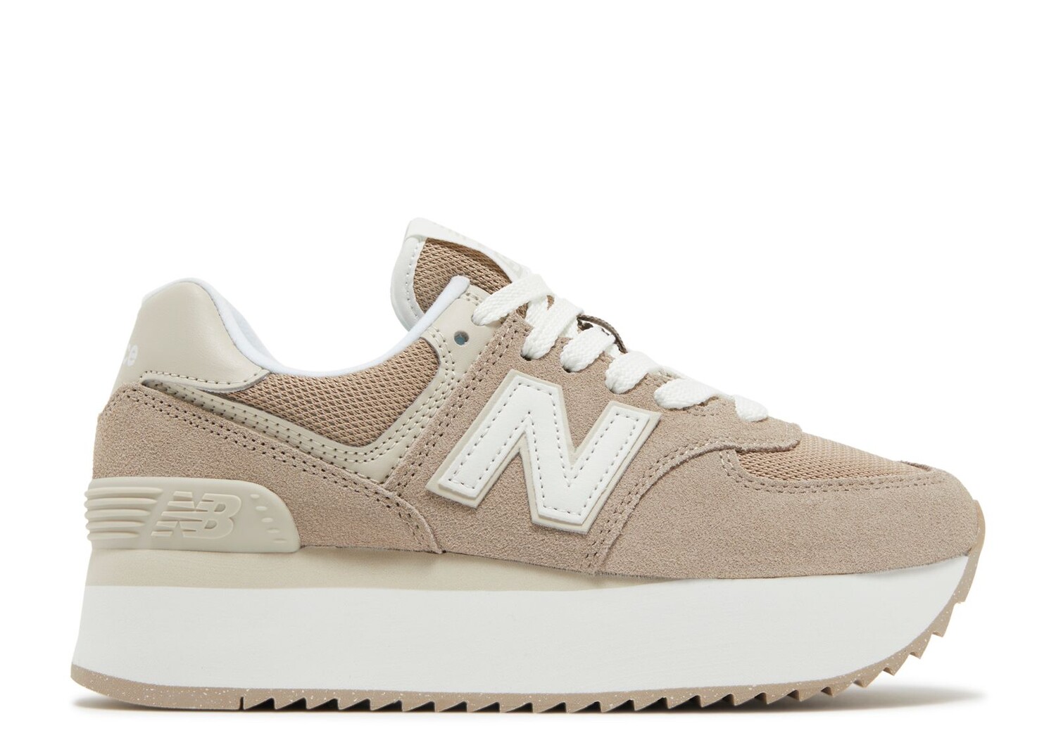 

Кроссовки New Balance Wmns 574+ 'Driftwood Timberwolf', кремовый, Бежевый