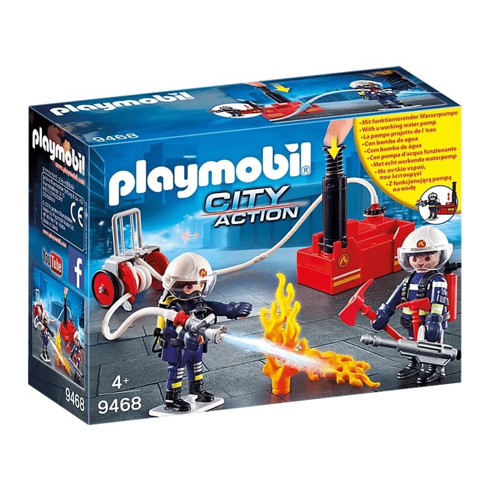 

Конструктор Playmobil 9468 Пожарная служба: Пожарные с водяным насосом
