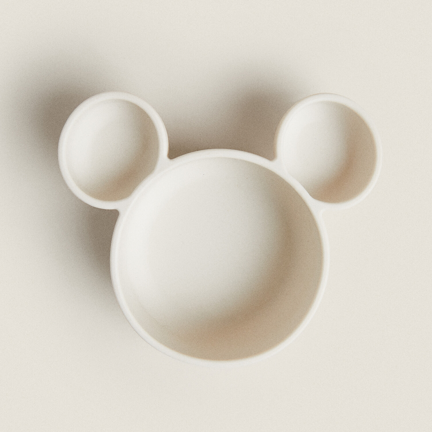 Силиконовая миска Zara Home Disney Mickey Mouse, белый футболка с градиентным контуром микки мауса disney серый