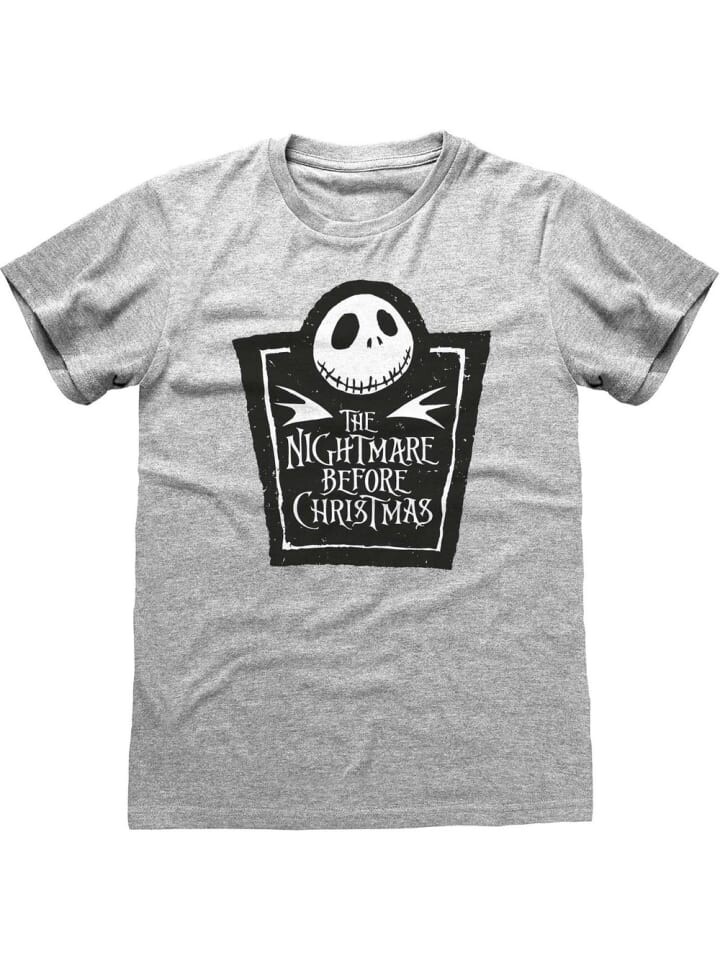 

Футболка Nightmare Before Christmas, серый