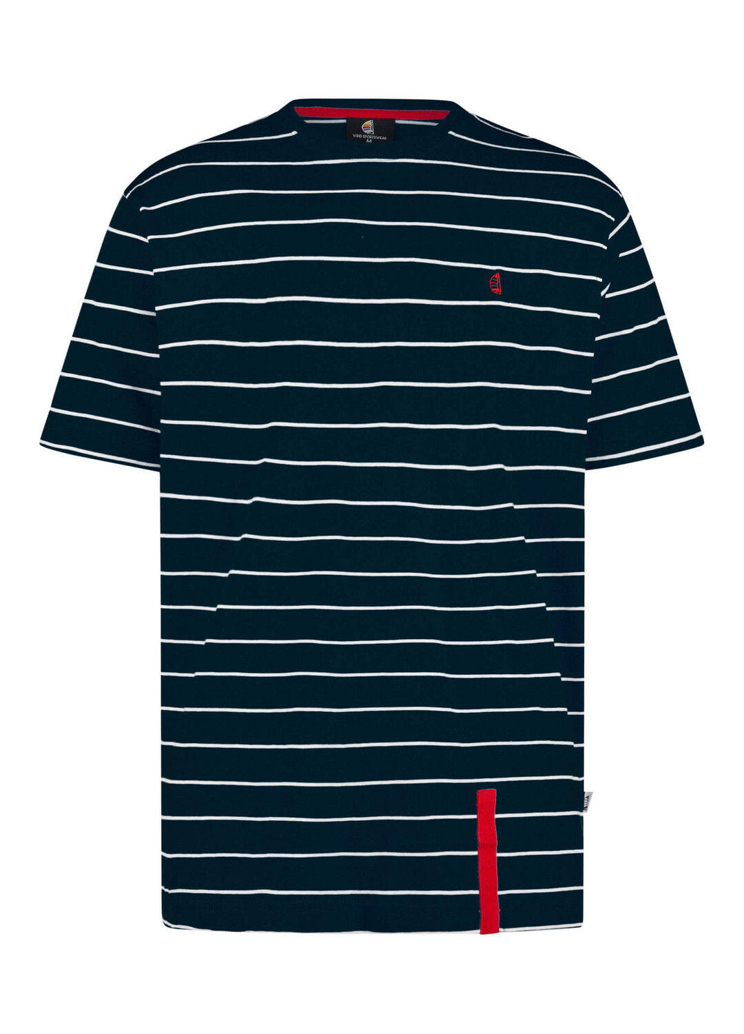 

Футболка Wind Sportswear Kurzarm gestreift, цвет navy-weiß