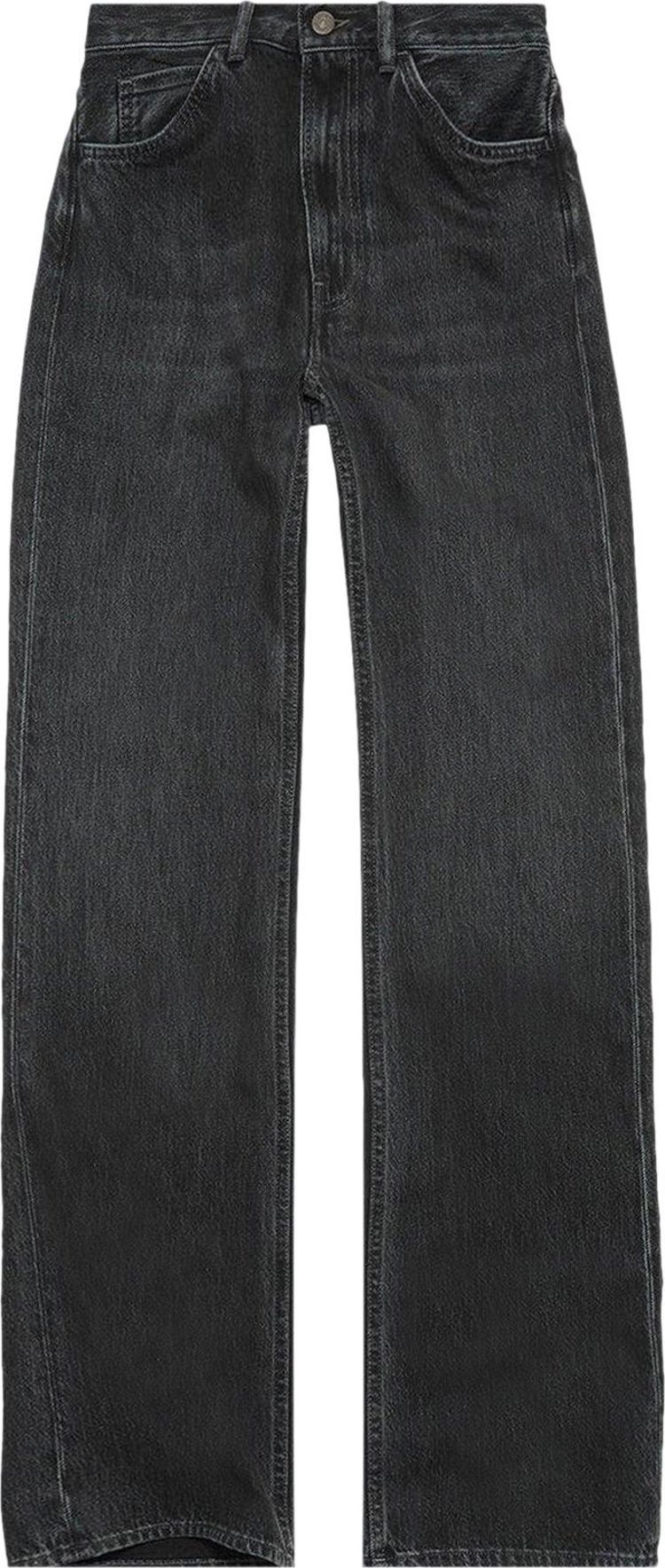 Джинсы Acne Studios 1977 'Black', черный джинсы acne studios classic fit jeans black черный